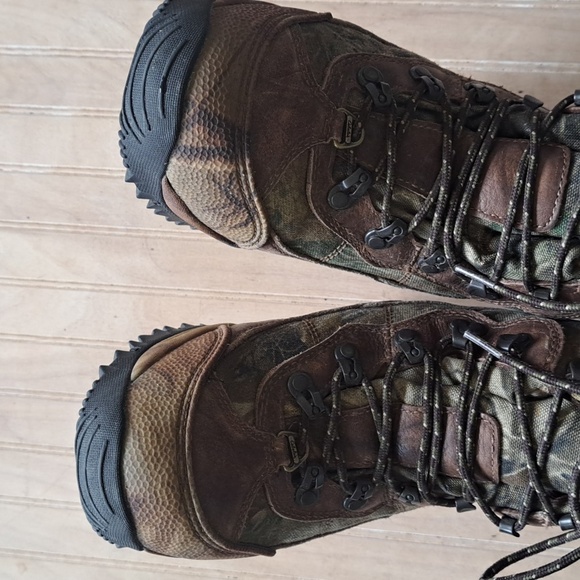 Cabela’s Thinsulate Ultra Heavy Duty Hunting Camo Leather High Top Boots - Picture 10 of 12